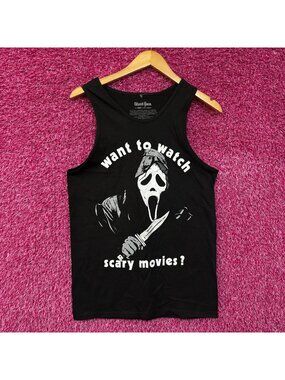 Scream Watch Movies Horror Graphic Design Tank Top Small